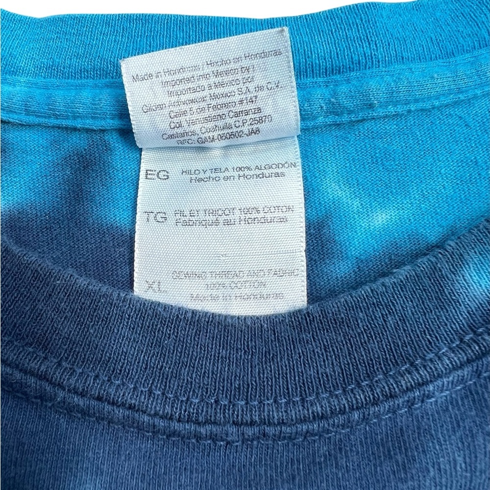 4:20 by Sublime 40 Oz To Freedom Mens XL T Shirt Tie Dye Blue Sun Mushroom - Picture 6 of 9